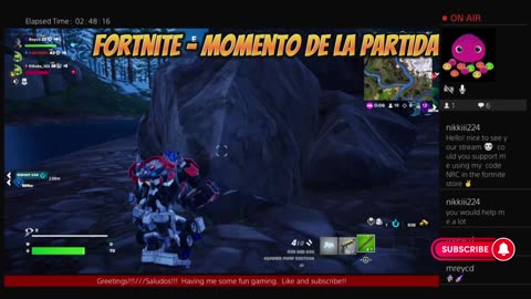 Fortnite - Momento de la partida