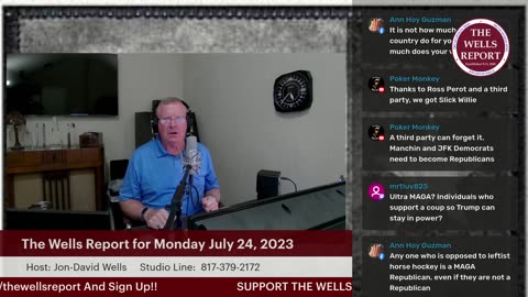 The Wells Report for Monday, July 24, 2023