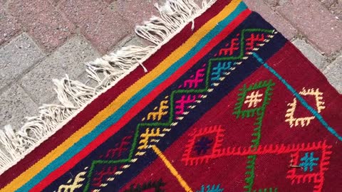 Vintage Turkish Kilim Rug