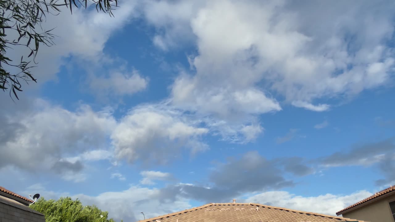 Stormy Rainbow over SoCal 8-21-23 Live view and time lapse