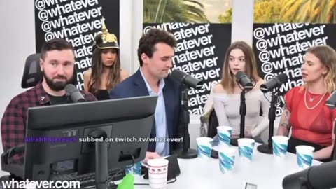 Charlie Kirk asks a porn star if she has a good relationship with her father