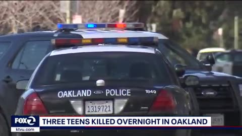 3 teens killed in Oakland shootings..