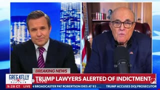 Rudy Giuliani on President Trump's indictment.