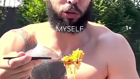 Andrew Tate Eats The Hottest Noodles In The World