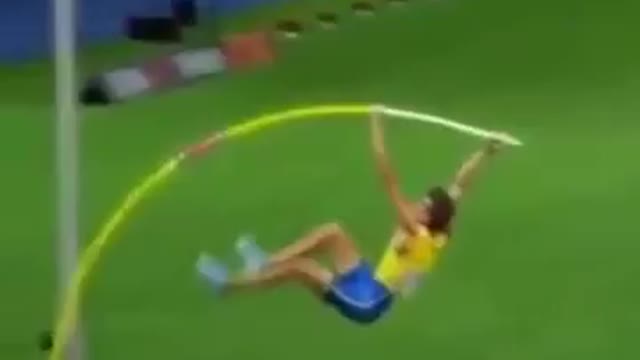 Slow Motion Pole Vault