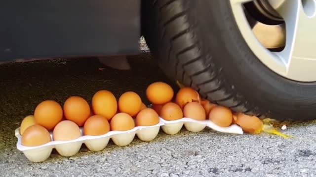 AMAZING Crushing Crunchy & Soft Things by Car! BEST EXPERIMENT CAR vs EGGS (Compilation)