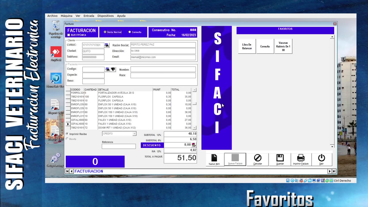 Favoritos - Explicacion Sifaci Veterinaria 4_6_1 con FE