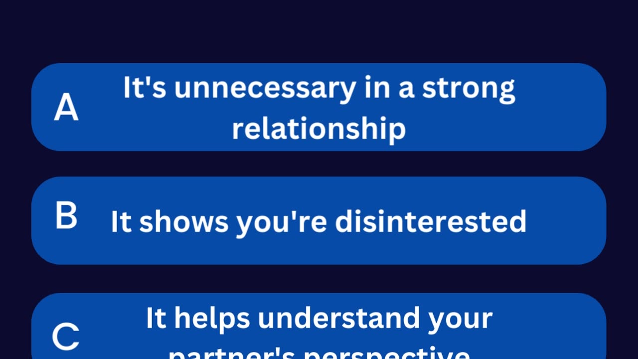 What is the importance of active listening in a relationship?