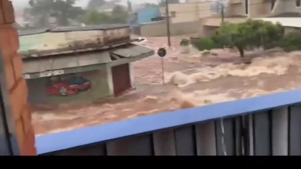 Brazil news | Brazil flooding | Brazil flooding due heavy rain strikes Barretos city