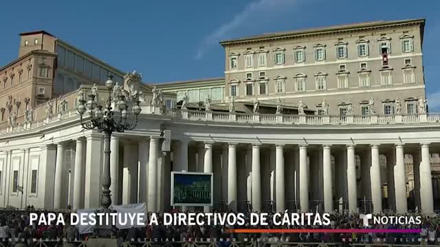 El Papa echa a toda la directiva de Caritas Internationalis #Shorts _ Noticias Telemundo