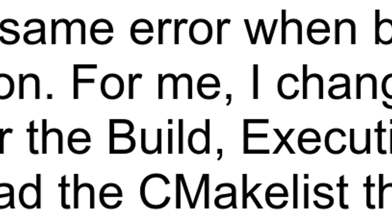 CMake File API quotno reply dir foundquot