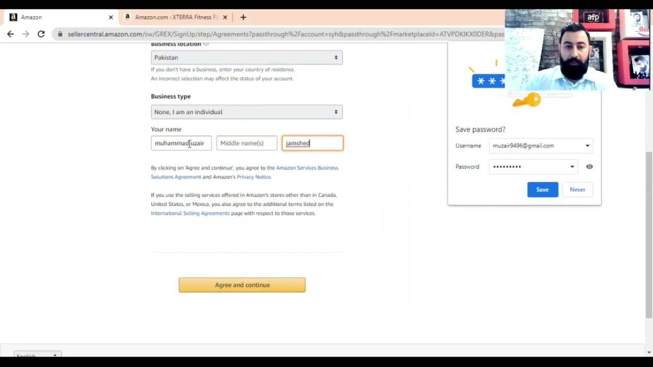 How to Create Amazon individual Account in Pakistan - Step by Step [ Urdu ]