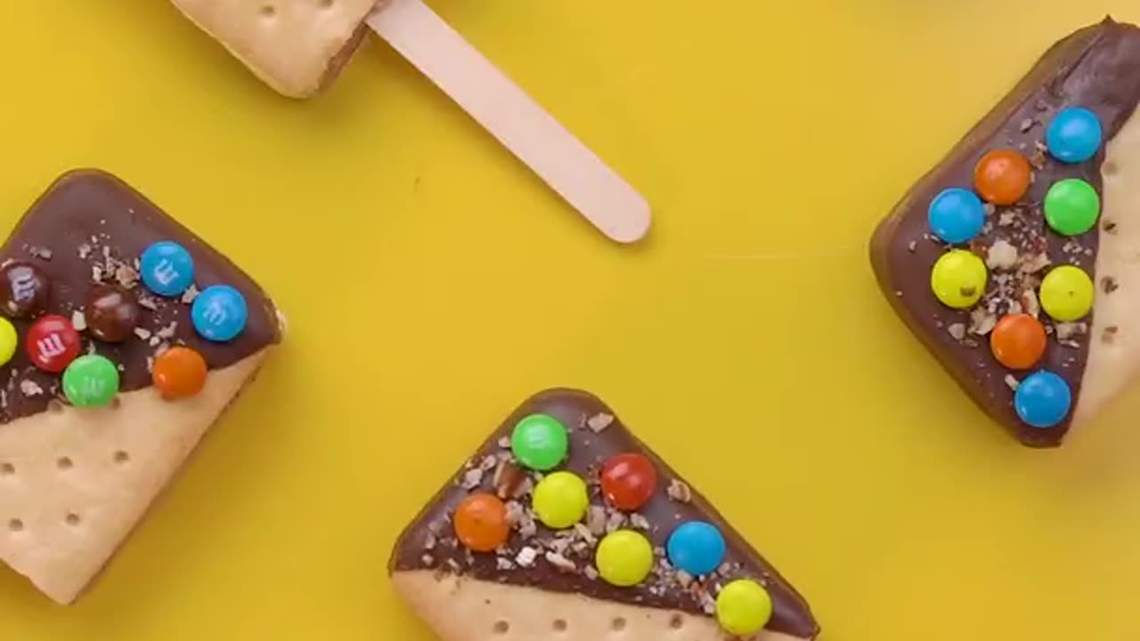 M&M Candy Making Chocolate Dessert