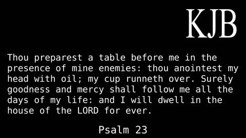 Psalm 23