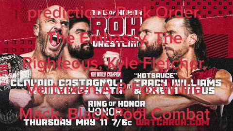 Ring of Honor predictions