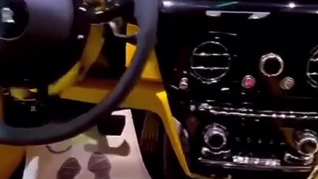 Automobile interior display