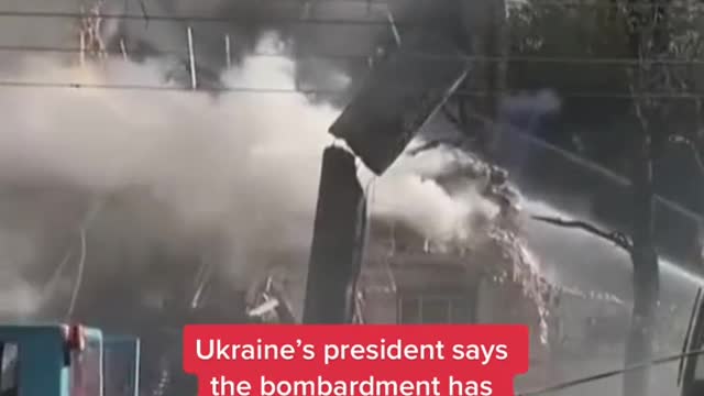 Russia's deliberate efforts to inflict pain on civilians in Ukraine, as the war's second