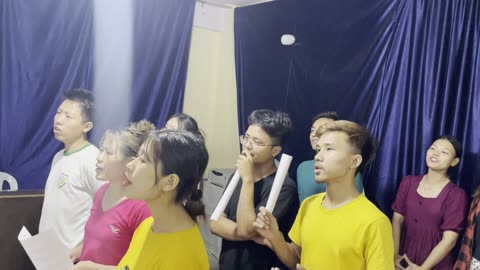 Choir Sing Song Practice Behind Video 2023 #foryou #ytshorts #solfa