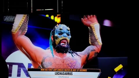 Lance Archer Vs Luchasaurus