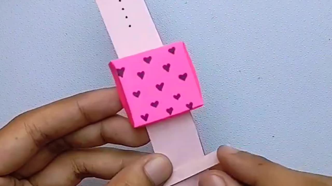 How to make paper easy watch