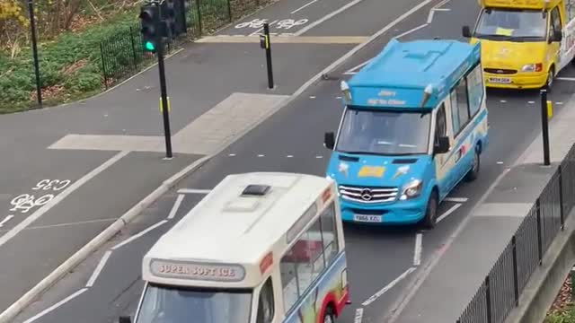 Real Life Ice Cream Man's Funeral Procession