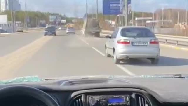 A video appeared on TikTok with British mercenaries driving around in the vicinity of Kyiv