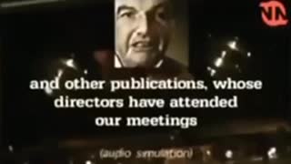 1991 Leaked Audio David Rockefeller thanks Main Stream Media for Keeping Secrets