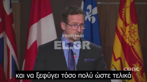 Βουλευτής του Κεμπέκ κατακρίνει την επίκληση του Διατάγματος Εκτάκτων Αναγκών εναντίον των διαδηλώσεων υπέρ της ελευθερίας