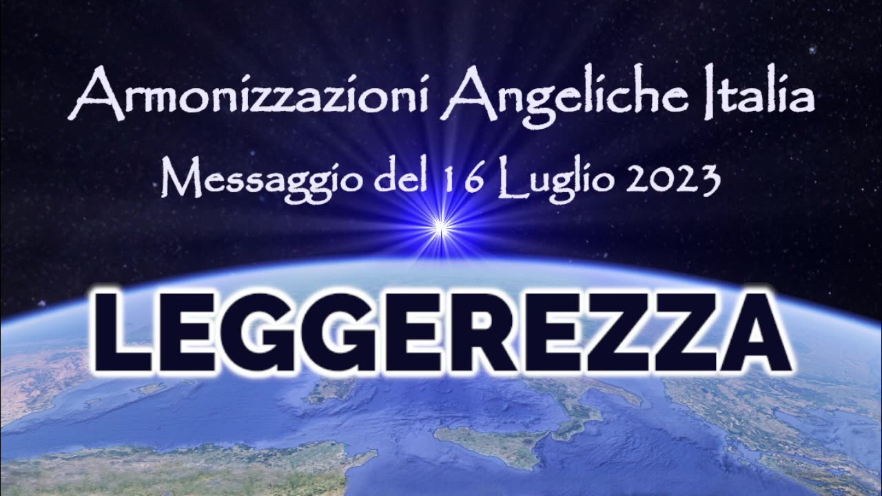 Leggerezza • Armonizzazioni Angeliche Italia | Simone Venditti