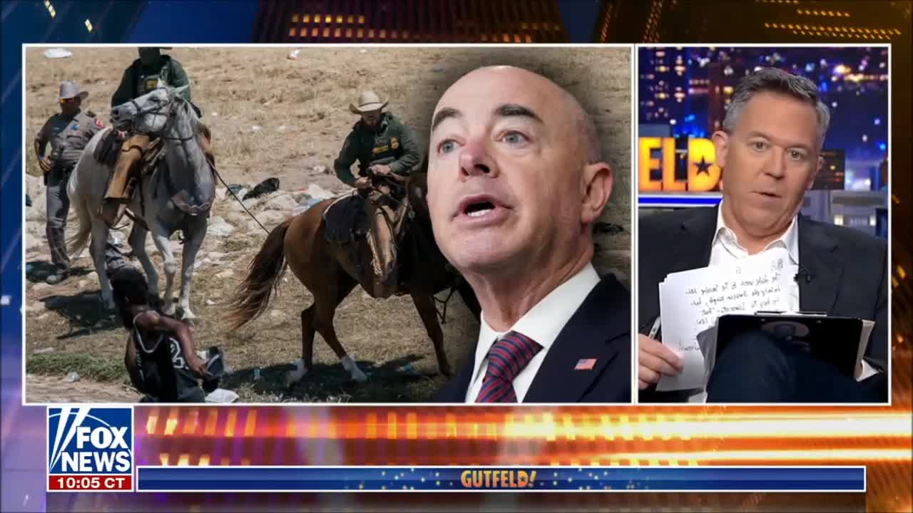 Gutfeld!: Mayorkas Let His Agents Twist in the Wind for Political Advantage