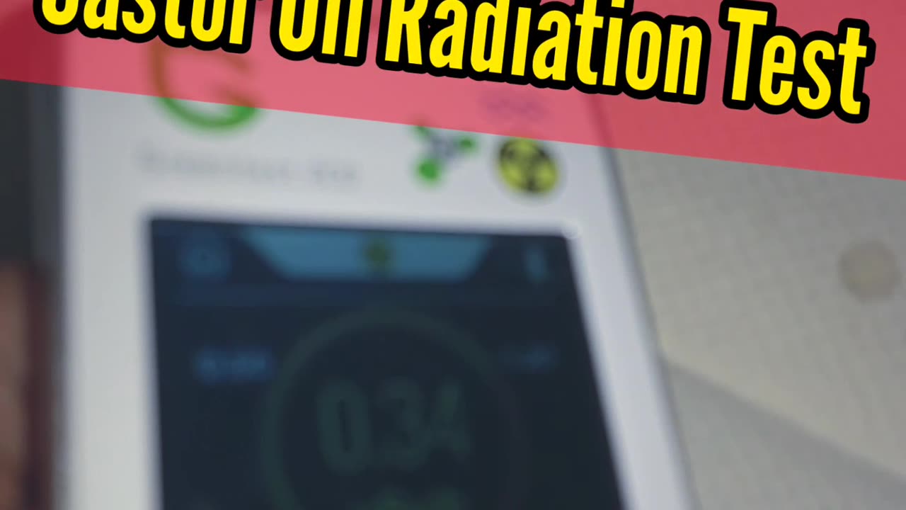 Castor Oil Radiation Test - Instrumented Review