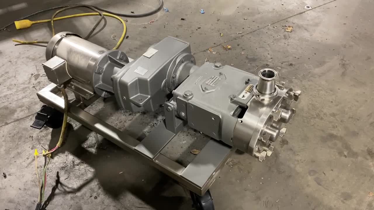 Waukesha Model 060 Positive Displacement Pump (A)