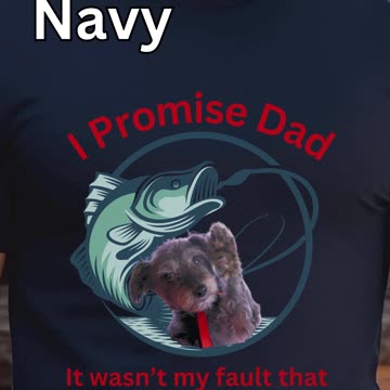 I Promise Dad Funny Fishing T-shirt for Dad