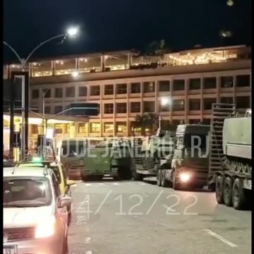 Observation on the military intervention in Brazil: they are said to be already in full swing!