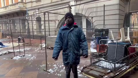 Street vendors reflect on the adverse weather conditions