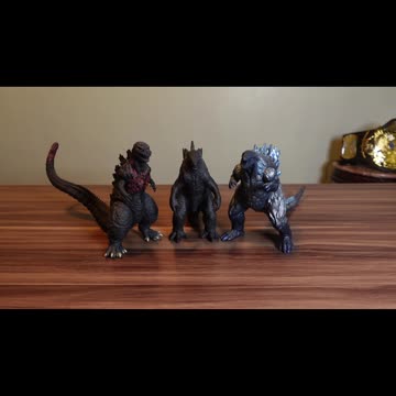 Godzilla Earth, Monsterverse Godzilla, and Shin Godzilla Toys -