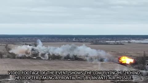 RUSSIAN Helicopter Downed