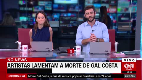 Maria Bethânia lamenta a morte de Gal Costa | LIVE CNN