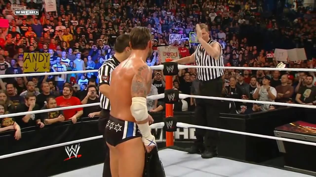 CM punk vs Dolf Ziggler Royal rumble match