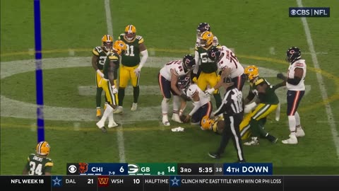 Chicago Bears vs. Green Bay Packers 2023 Week 18 Game Highlights