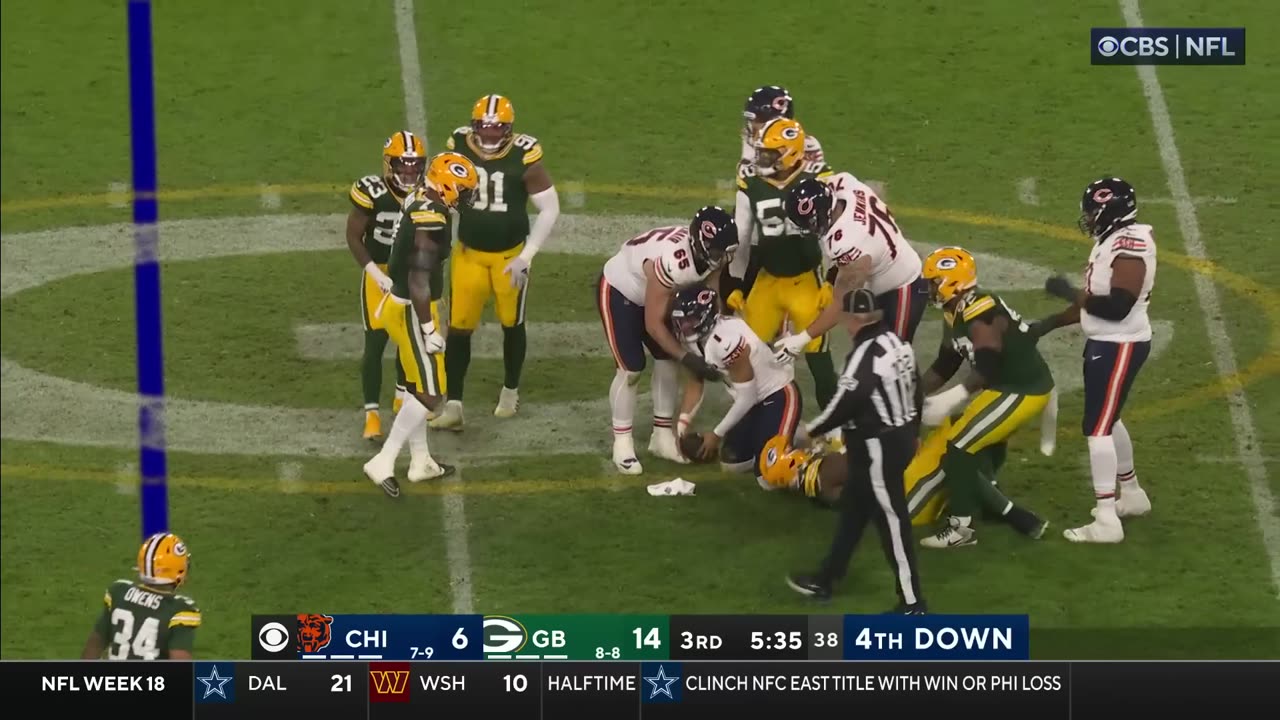 Chicago Bears vs. Green Bay Packers 2023 Week 18 Game Highlights