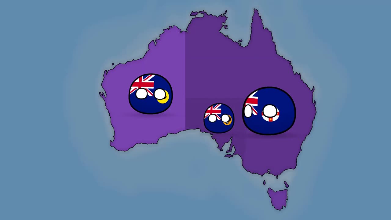 History of Australia - Eps 1 - Countryballs