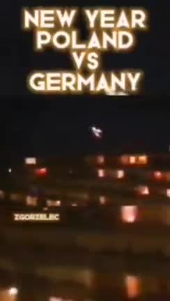 Due to heavy fines for fireworks in Germany, the difference was especially felt on the border with