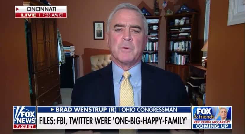 Wenstrup Joins Fox & Friends to Discuss The Origins of COVID-19 & Twitter Files