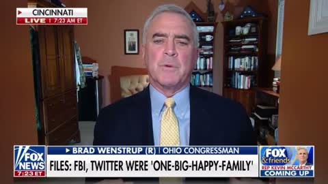 Wenstrup Joins Fox & Friends to Discuss The Origins of COVID-19 & Twitter Files