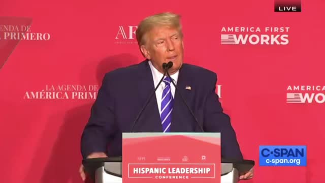 Trump: "Forced indoctrination is not just an outrage, it's a violation of our dignity and our rights."