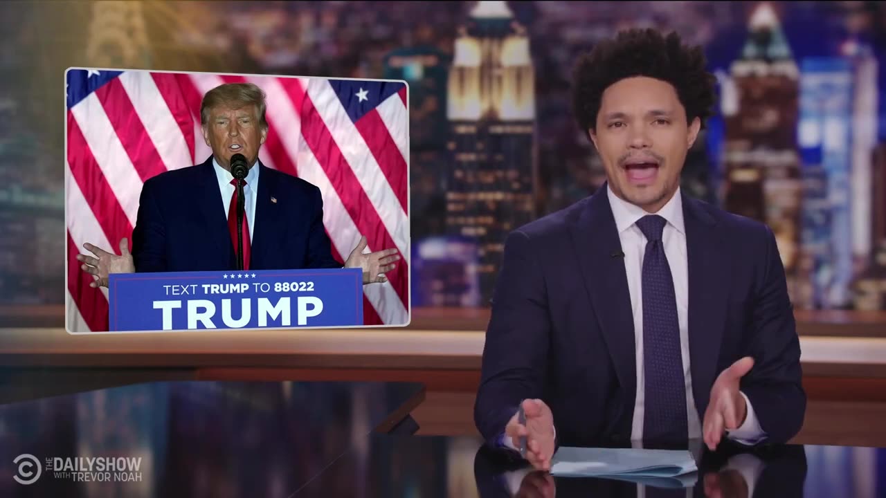 Trump's Not-so-triumphant 2024 Campaign Announcement | The Daily Show