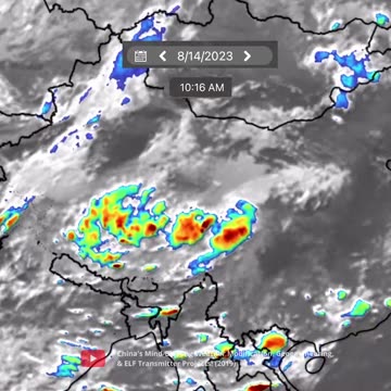 ClimateViewer - Thousands of Newly Installed Tibetan Ground-Based Cloud Seeders