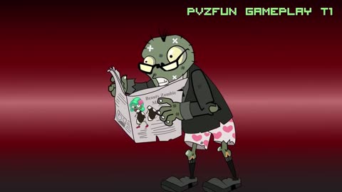 PvZ Creative funny animation Plant's Night Funkin, Newspaper Zombie found true love