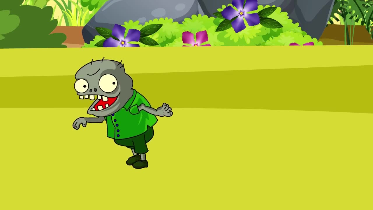 PvZ Creative funny animation Plants vs Zombies 2 - Zombies Camouflage (HD)